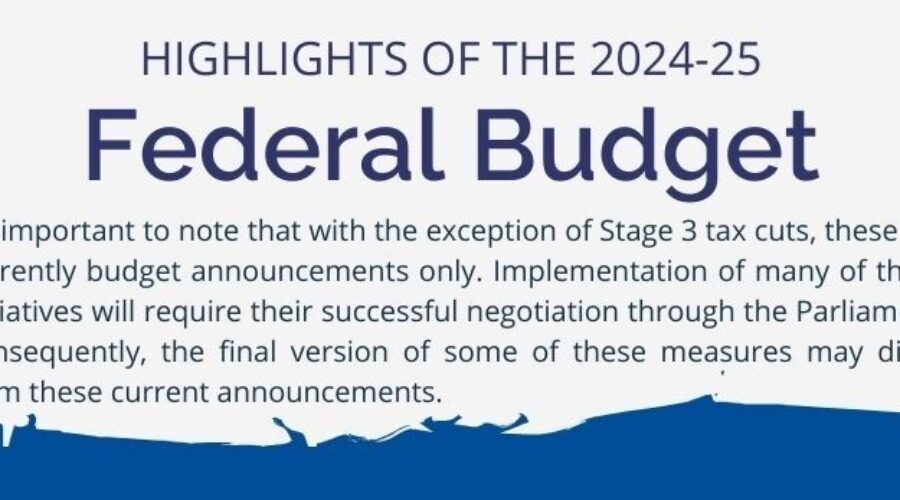2024-25 Federal Budget Recap